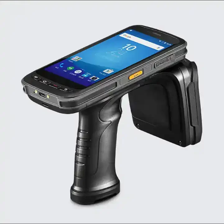 

RZX-C72 Android UHF RFID Handheld Reader Writer 860mhz-960mhz Support 1D 2D Barcode RFID Tag Reader