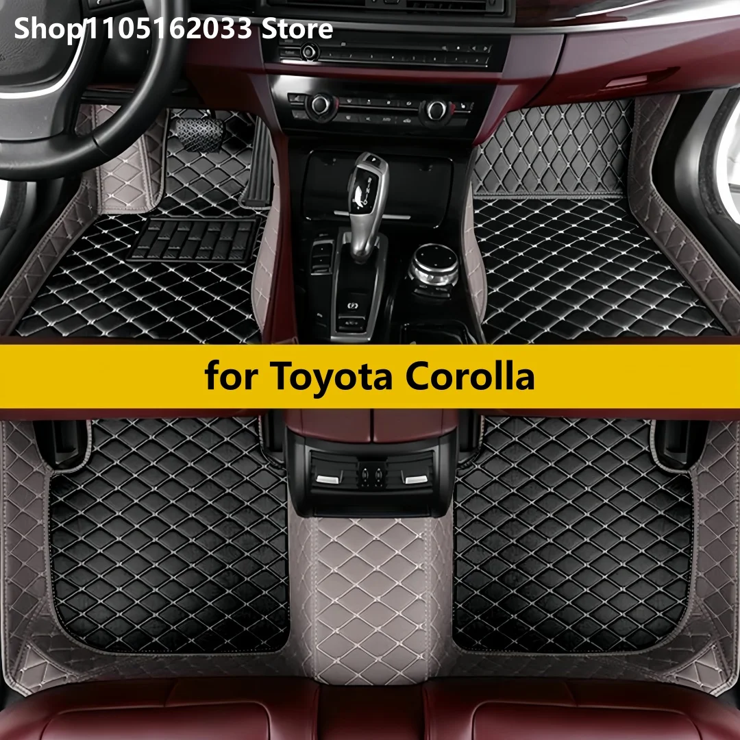 

Автомобильные коврики на заказ для Toyota Corolla 2007-2013 годов выпуска, аксессуары для салона, легко чистятся