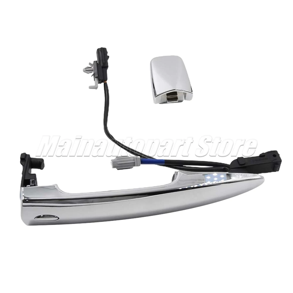 806469N00A Car Front Chrome Exterior Door Handles Silver ABS