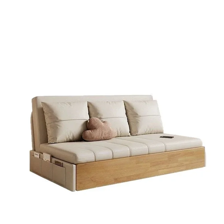 يمكن أن تكون من الخشب الصلب بدون مساند للذراعين وسرير دفع قابل للسحب وغرفة النوم وغرفة المعيشة ثنائي الغرض وبسيط وقابل للطي