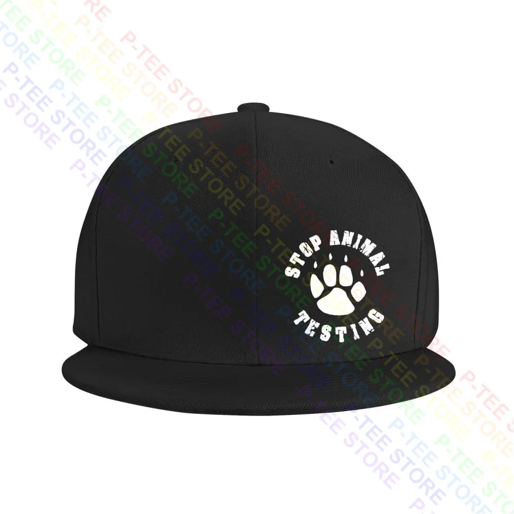 Stop Animal Testing Baseball Cap Snapback Caps Knitted Bucket Hat