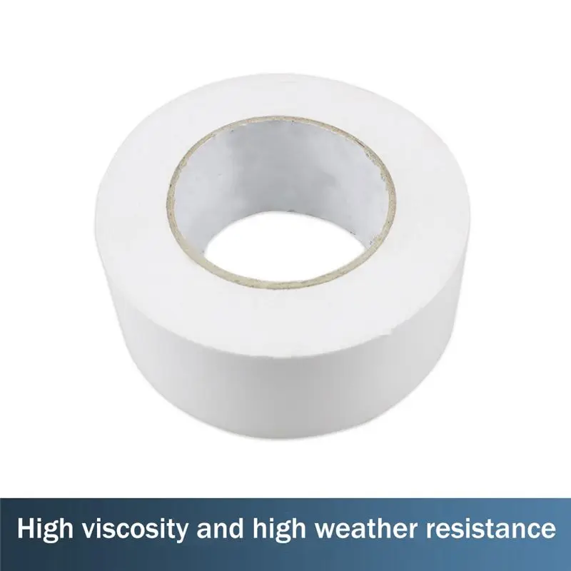 (AD12) Suitable for Golf High-Viscosity Easy-To-Tear White Grip Glue Golf Iron Grip Double-Sided Adhesive 30MMx50M