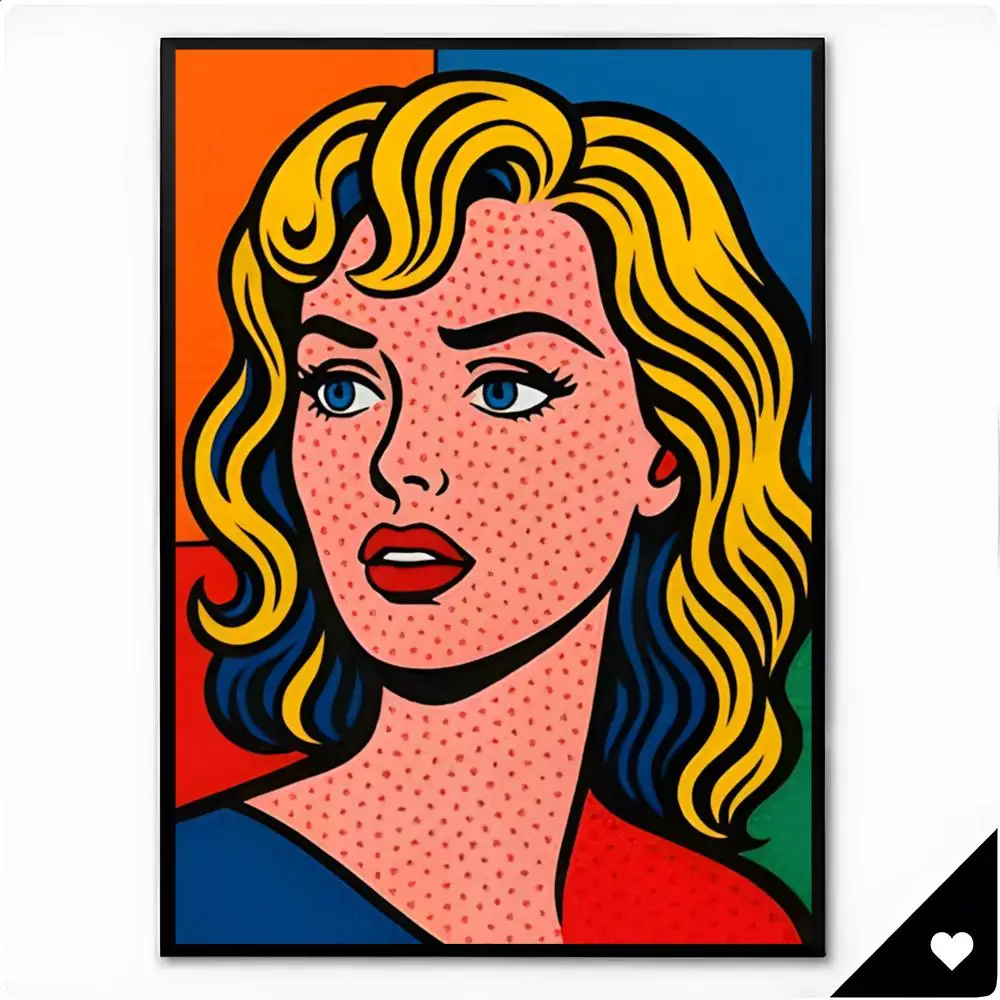 Character Portrait Vintage Woman Poster Premium HD Decor Wall Art for Interior Room Makeover Home Accents Gift