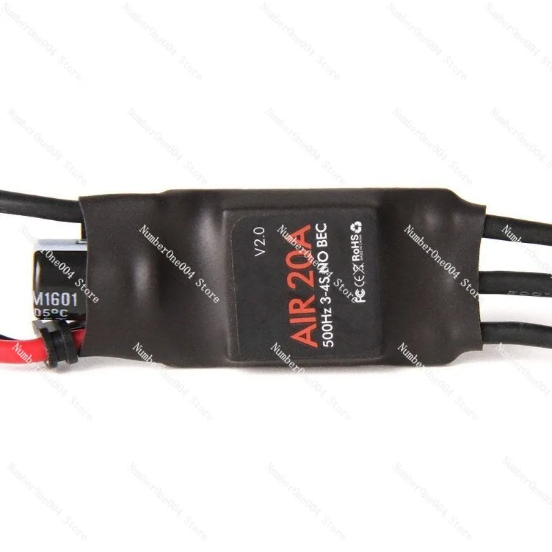 

Высокоинтеллектуальный адаптивный бесщеточный электронный регулятор скорости (ESC) AIR 20A 4S для радиоуправляемых дронов