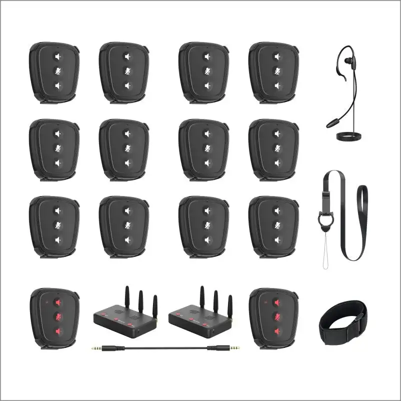 CAME-TV Nano 1.9G, A Small Digital Wireless Intercom Pod - NANO 14PCS For Ride cycling,Skiing,Mountain climbing