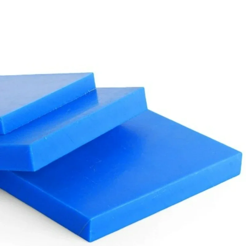 Blaue PP-Kunststoffplatte, Dicke 3-20 mm, Polypropylen-Platte, Plattenmaß 100-300 mm, für Verpackungen und Beschilderungen. – Detail 3