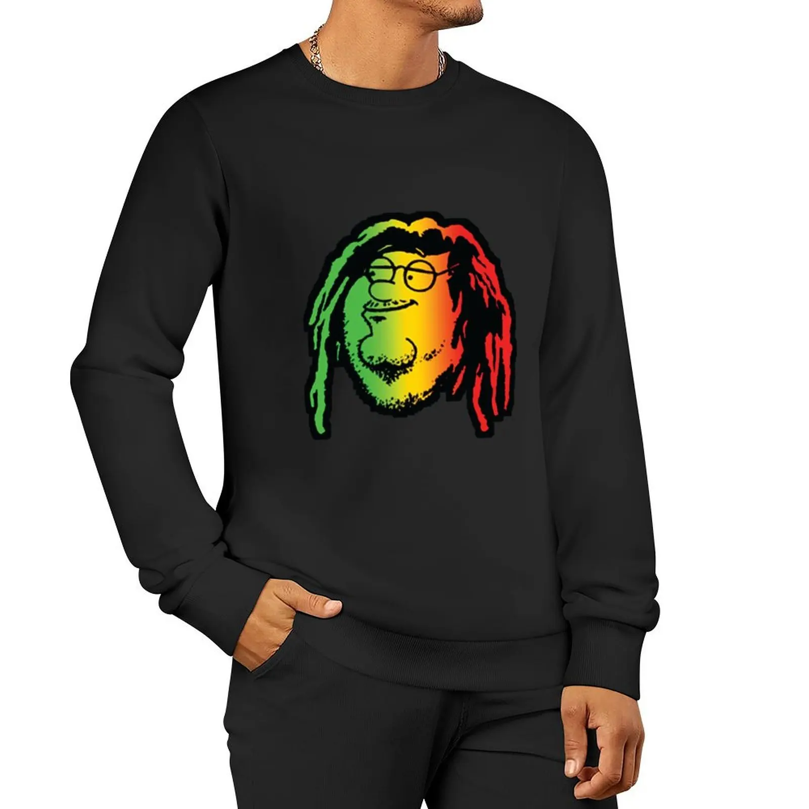 rasta peter Pullover Hoodie streetwear men hooded shirt fashion men men's autumn clothes aesthetic sweatshirts