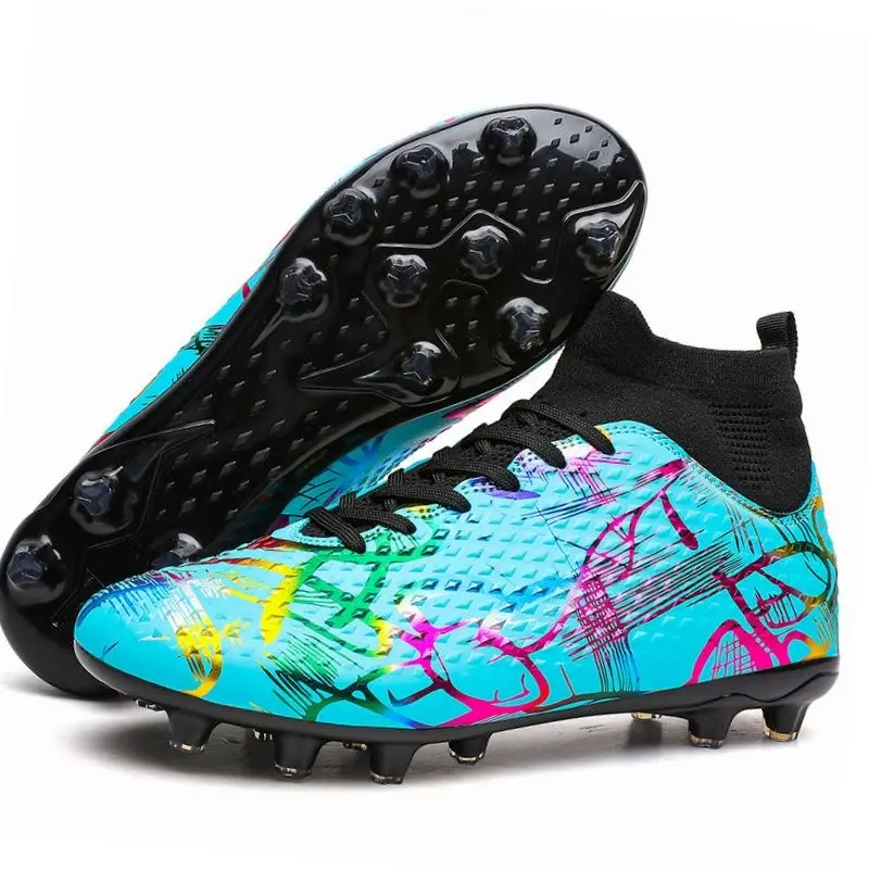 New children's fashion soccer professional training boots men's women's soccer sneakers youth outdoor comfortable sports trainin