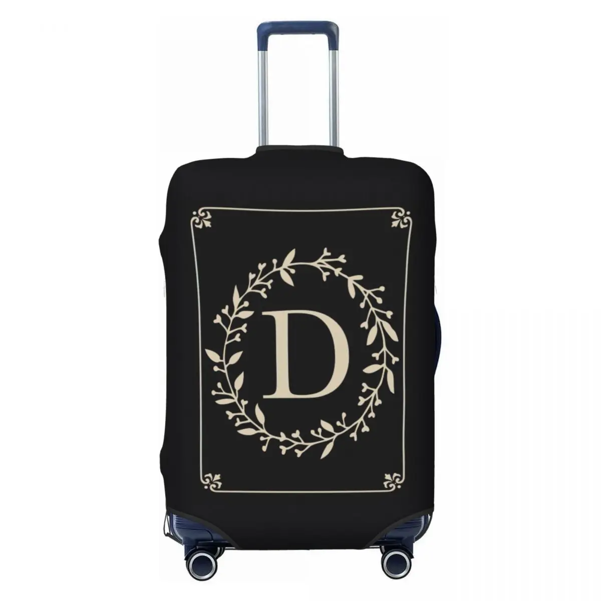 

Classic Monogram Letter D Print Luggage Protective Dust Covers Elastic Waterproof 18-32inch Suitcase Cover Travel Accessories