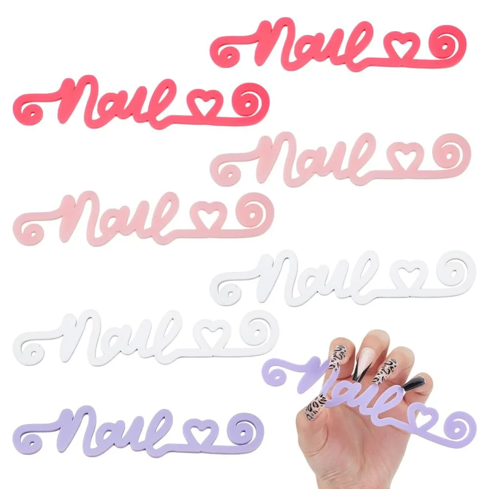 

8 Pcs 4 Colors Nail Photo Props Salon Prop for Nail Techs Personalized Acrylic Nail Photo Props for Nail Techs Social