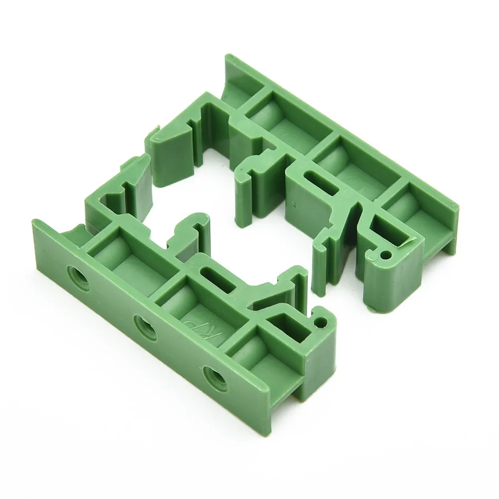 5pcs PCB 25mm DIN Rail Mounting Adapter Circuit Board Bracket Holder Carrier Clips Control Board Adapter DIN 35 Rail Adapter