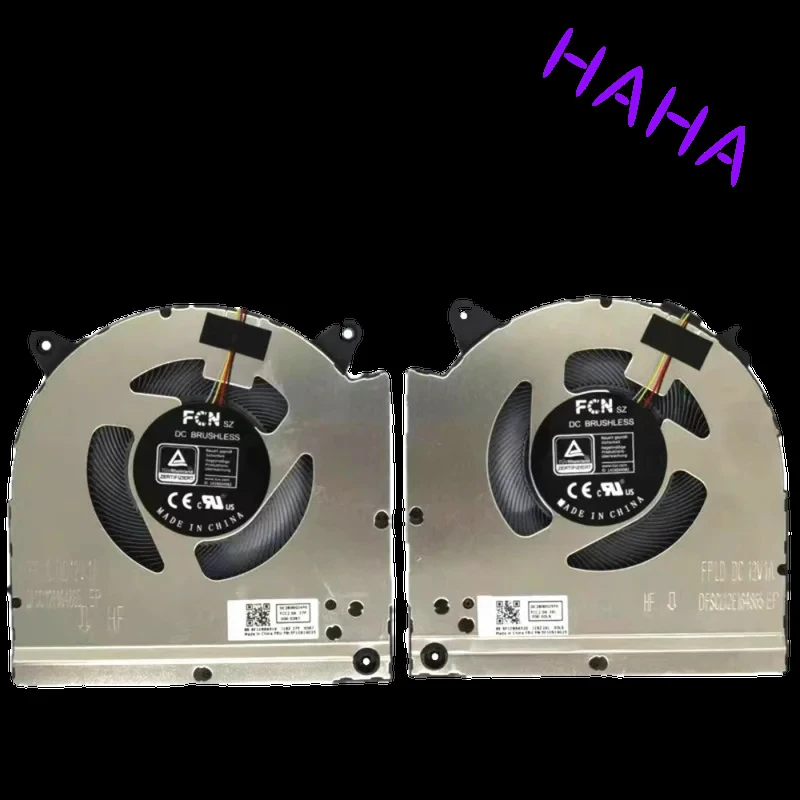 Ventilateur de refroidissement CPU/GPU pour ordinateur portable H+SZ, remplacement pour Lenovo Legion Y9000X R9000X IAH7 ARH7 82TF 2022 12V 1A