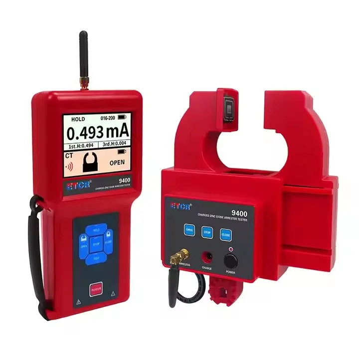 ETCR9400 Ultra High Accuracy Clamp Leakage Meter Live Zinc Oxide Arrester Clamp Tester