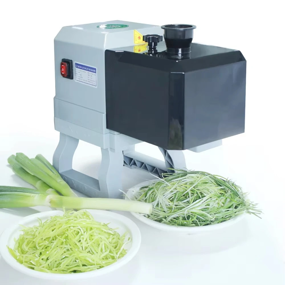 Restaurant Hotel Commercial Small Tabletop Food Processor Celery Green Pepper Slicer Shallot Multifunctional Vegetable Cutter