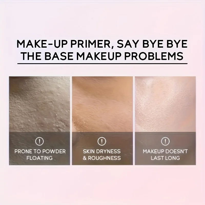 PORE INVISABLE FACE PRIMER Makeup, Blur + Pore Minimize Magical Perfecting Base Face Primer Under Foundation Pore Shrink Cream