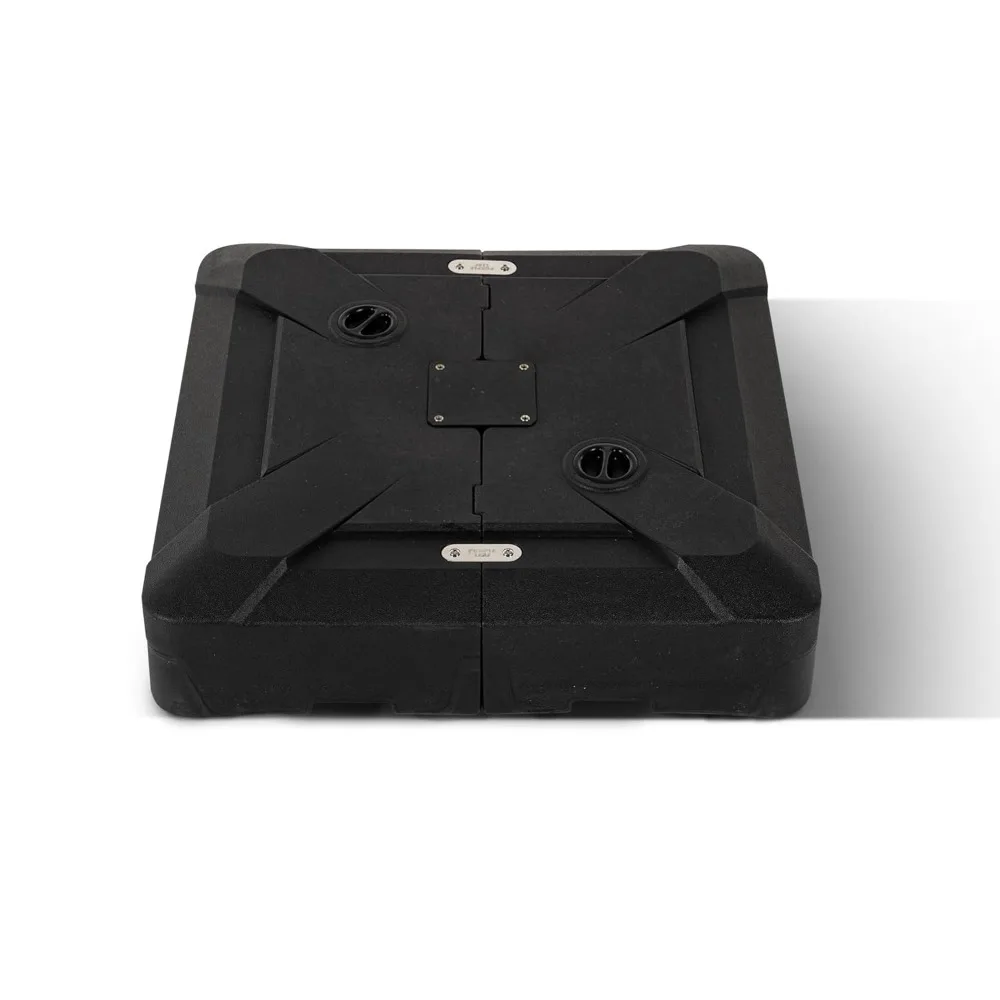 

Patio Umbrella Base Water &Sand Filled Weighted Base Outdoor Offset Umbrella Base 280 LBS, Customized