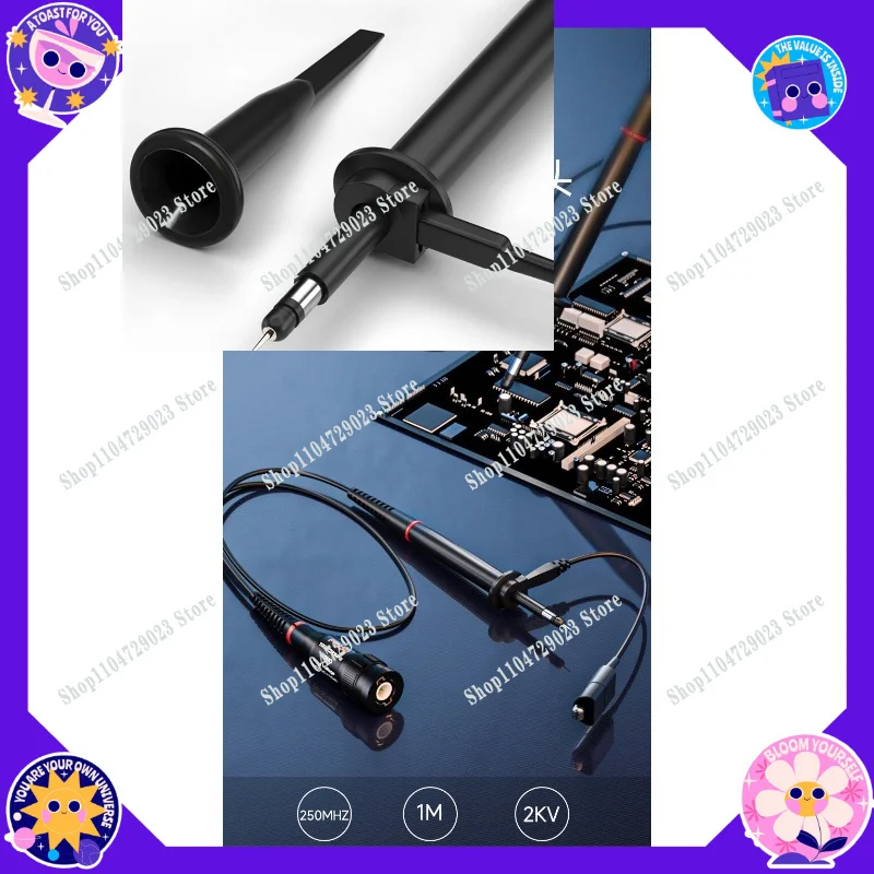 2026 hot-selling 100 to 1 P4250 100:1 voltage 2KV 250MHz oscilloscope high voltage probe, probe