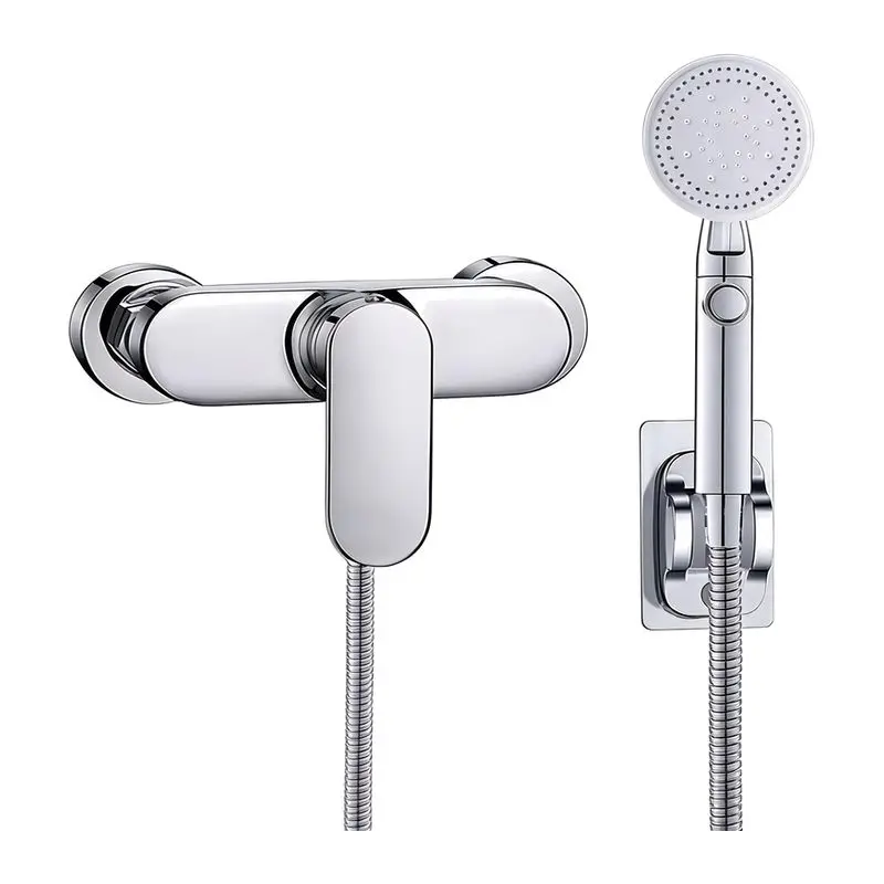 Thickened Shower Set Split Water Mixing Valve Set Home Hotel Premium Simple Thickened Explosion-proof Shower Set