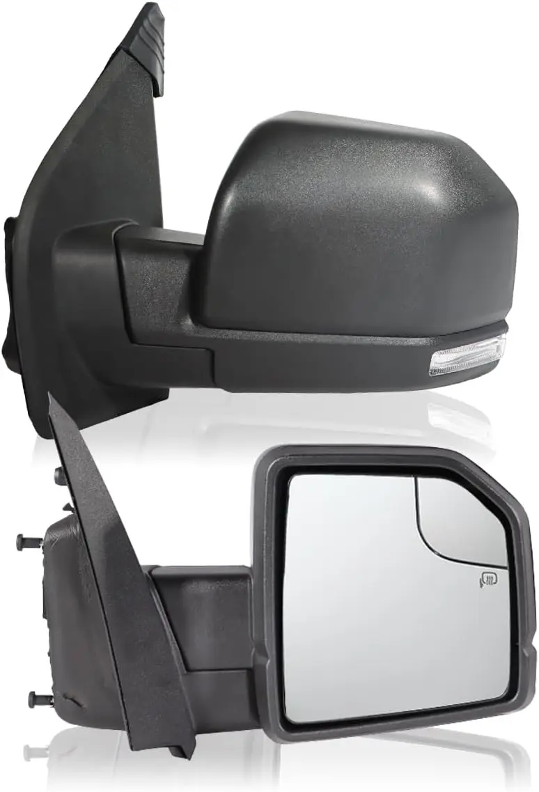 

Right Drive Side Door Mirror Fits 2015-2021 Ford F150 Mirror with Power Adjustable and Heated Glass 10Pins with warm sensation