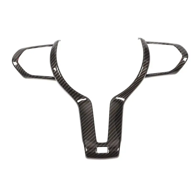 Reliable-Car Steering Wheel Trim For BMW M Sport M2 M3 M5 X5M X6M F Chassis F87 Steering Wheel Panel Cover Sticker