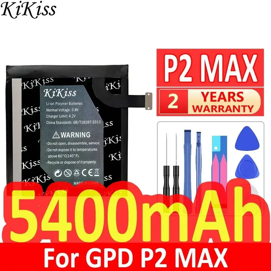 Tablet Battery High Capacity 5400mAh For Gpd P2 Max 664793-2s Reliable Power