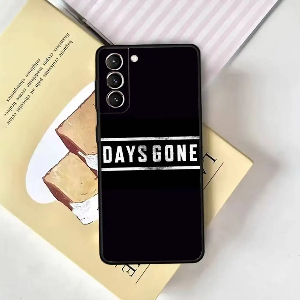 حافظة هاتف Game D-Days Gone لهاتف Samsung GalaxyA13,21s,22,31,32,52,53,71,72,73, غطاء أسود ناعم