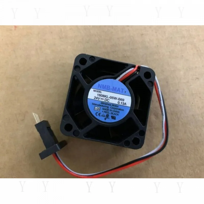 Y+ 1pcs for  NMB 1608KL-05W-B69 4cm 4020 24V 0.13A for Fanuc Inverter fan