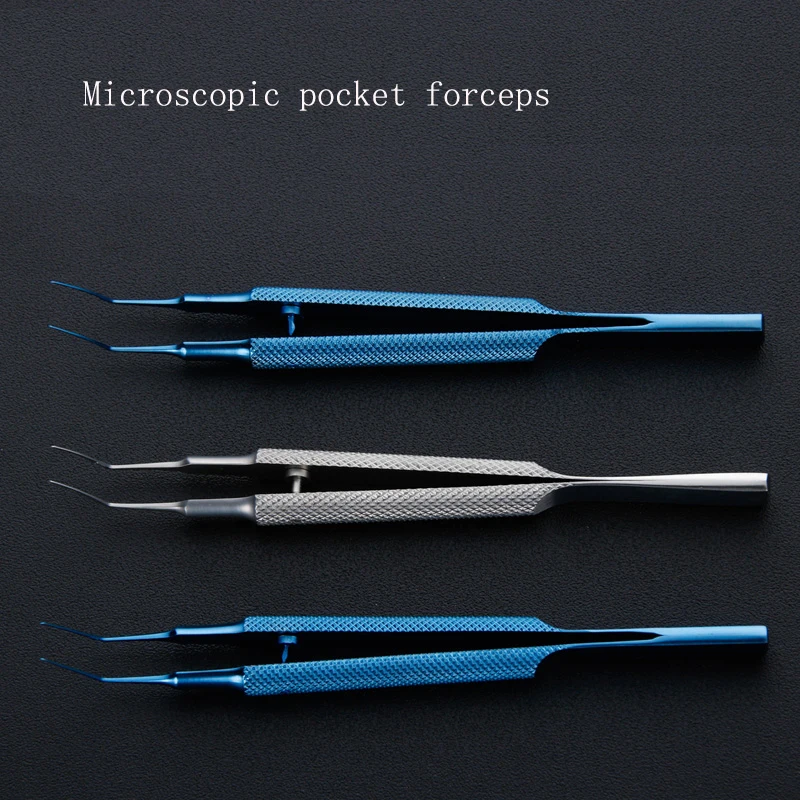 Ophthalmic Capsulording คีมพลาสติกเครื่องสำอางเครื่องมือ Ophthalmic Instruments Ophthalmic Capsulording Forceps