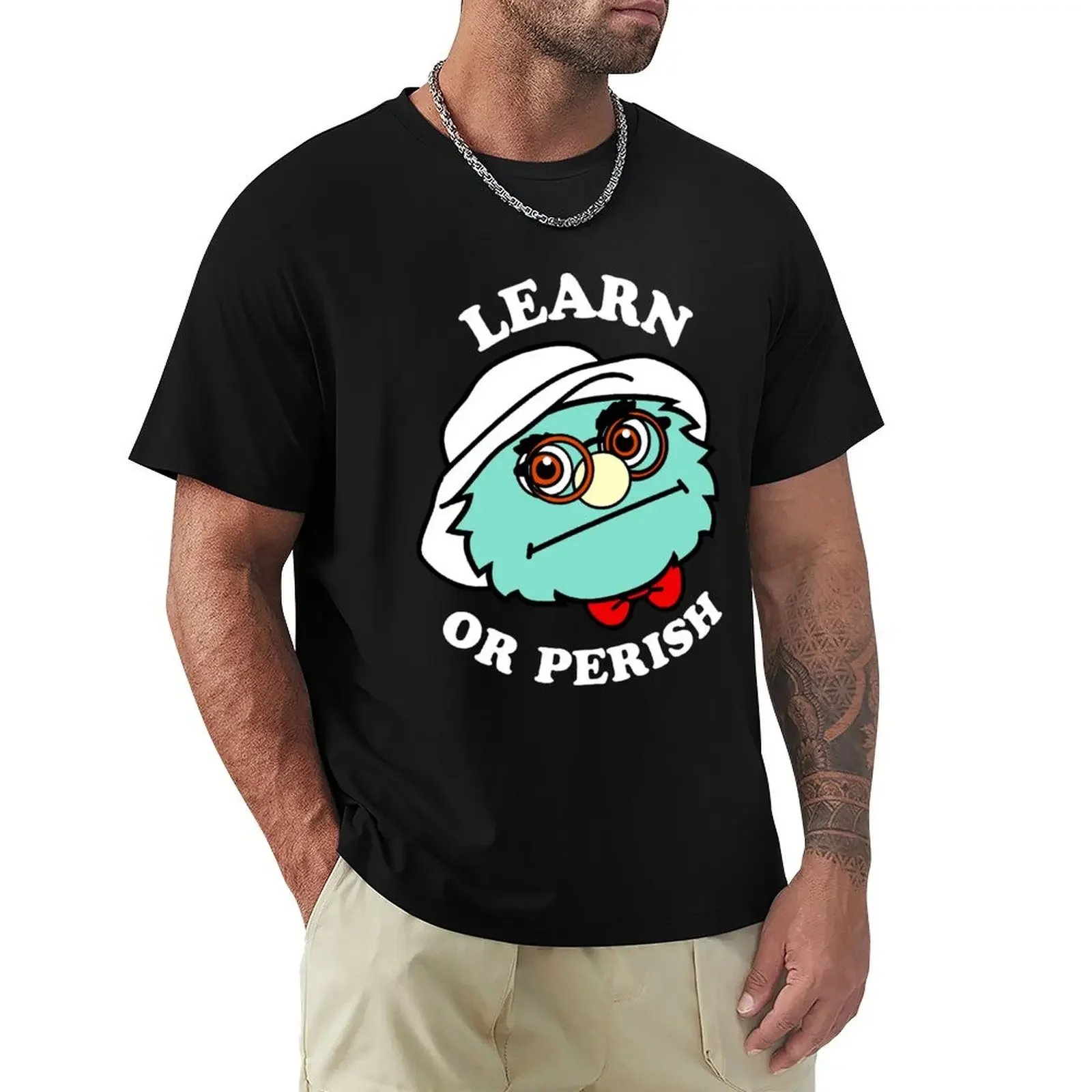 Watcher Puppet History - Learn Or Perish Spira T-Shirt customizeds graphic t shirts designer shirts black t shirts for men