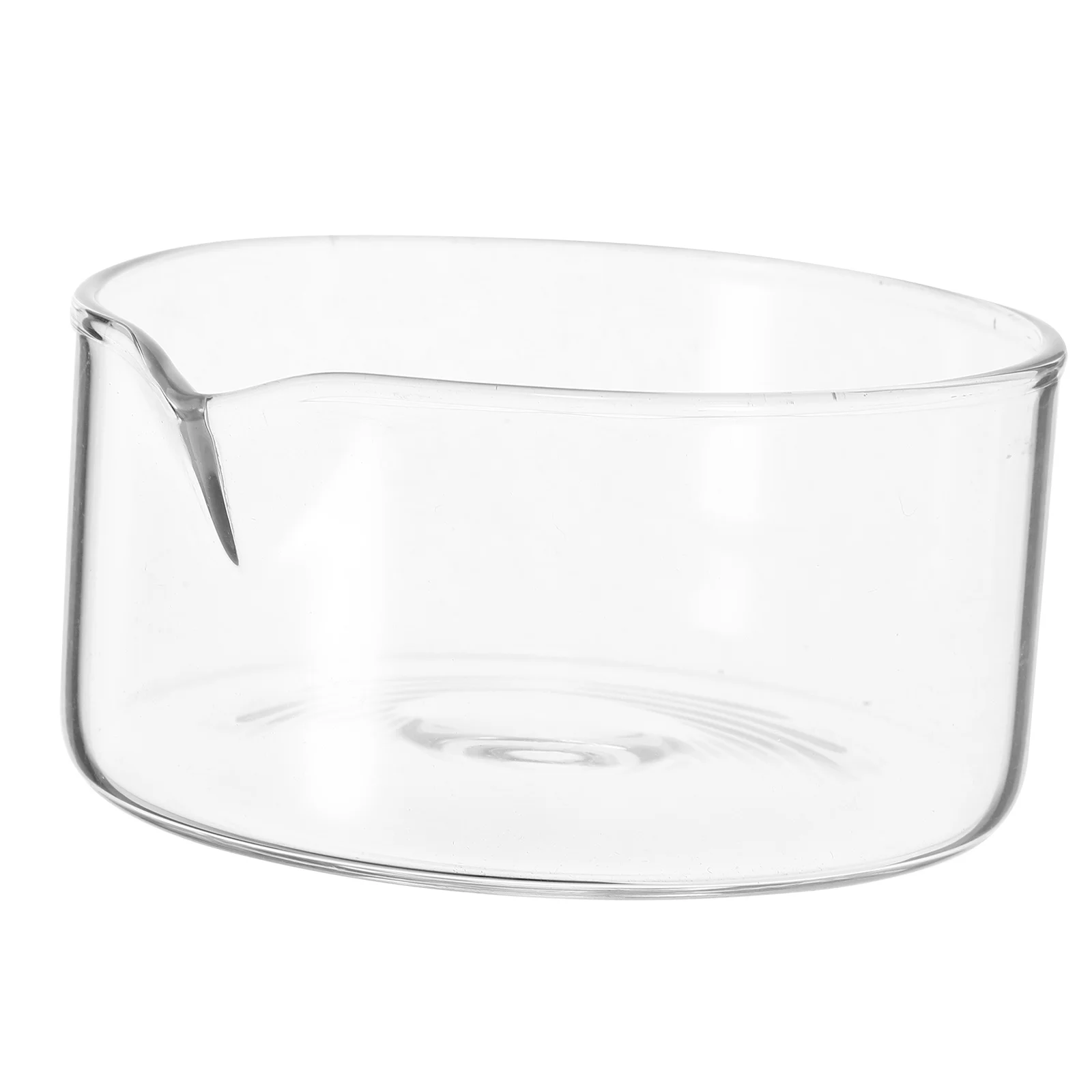 

Glass Crystallizing Dish Heat Resistant Round Shape with Pouring Spout for Lab Evaporation and Crystallization