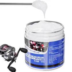 100g Fishing Reel Maintenance Oil and Grease Bearing Lubricant Gear, Protective Grease Casting Spining Reel Maintenance