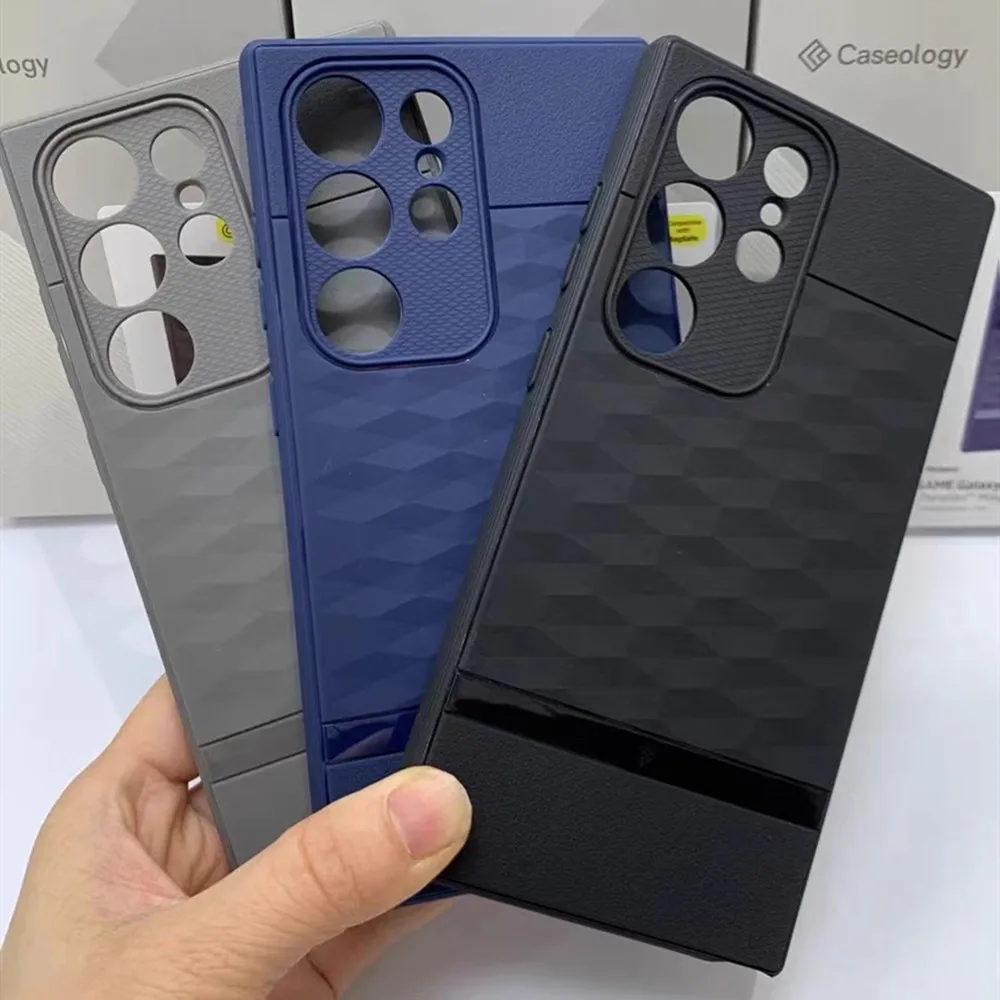 Caseology TPU magnetische Handyhülle für Samsung Galaxy S24 Ultra/S25 Ultra, weiche, seidige, flüssige Silikonhülle für S25Ultra