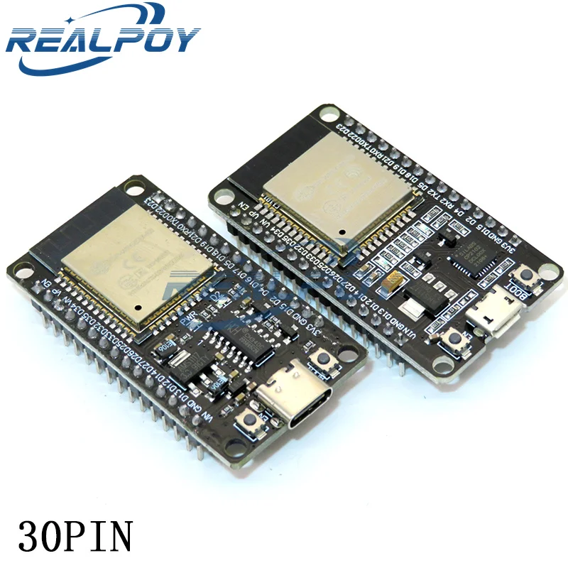 ESP-32S ESP-WROOM-32 ESP32 Development Board 30P/38P Bluetooth and WIFI Dual Core CPU with Low Power Consumption MCU ESP-32