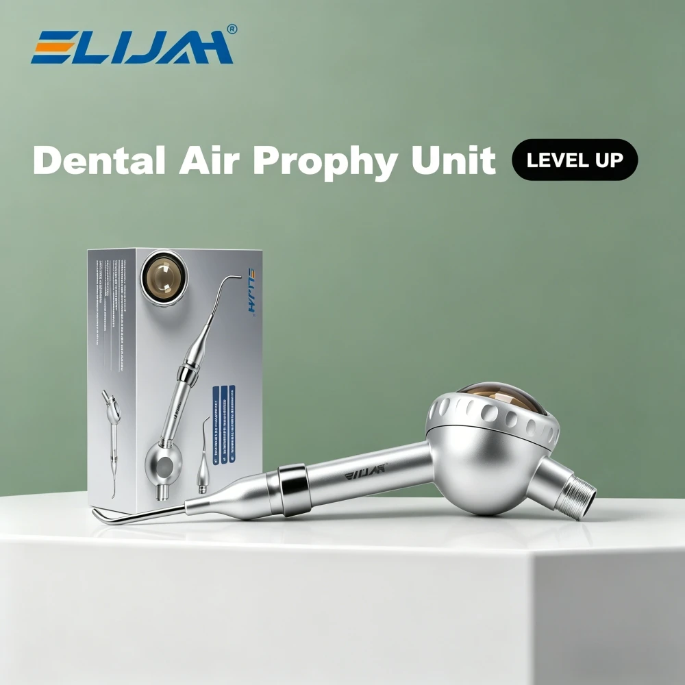 ELIJAH Dental Sandblasting Dentistry Air Prophy Unit B2/M4 Air Abrasion Polisher Sandblasting Gun Dentist Odontologia Tools