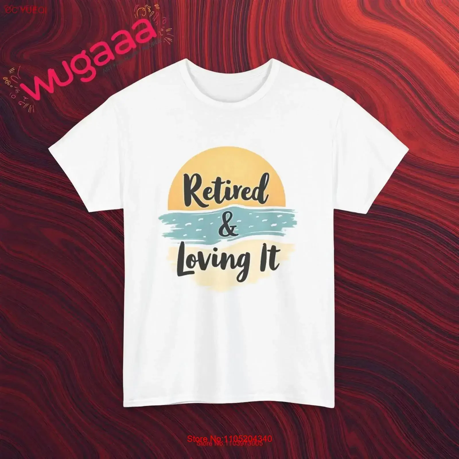 

Retired and Loving It T Shirt Fun Retirement Vacation Leisurely Life Celebration Perfect for Retirees vintage Washed Unisex