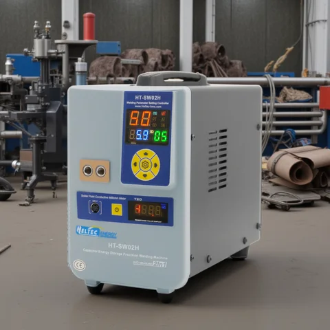 Heltec 10.6/14.5/21/36/42KW Portable Handheld Capacitor Spot Welding Machine Spot Welder for 18650/Lithium Battery/Nickel/Copper