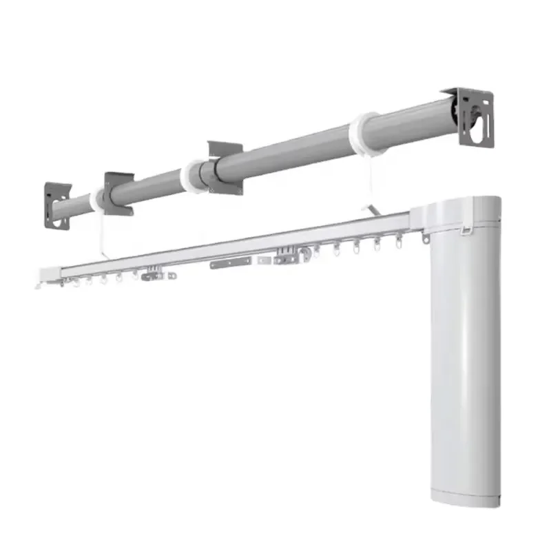 Smart Electric Curtain Motor System Remote Control Tubular Lift for High Ceiling Garden Blinds Automatic Up Down Window Shade