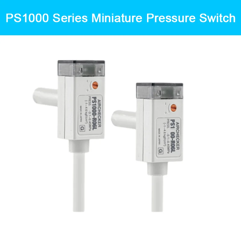 

SMC Type PS1000 Series Miniature Pressure Switch PS1000-R06L/PS1100-R06L Electronic Switch