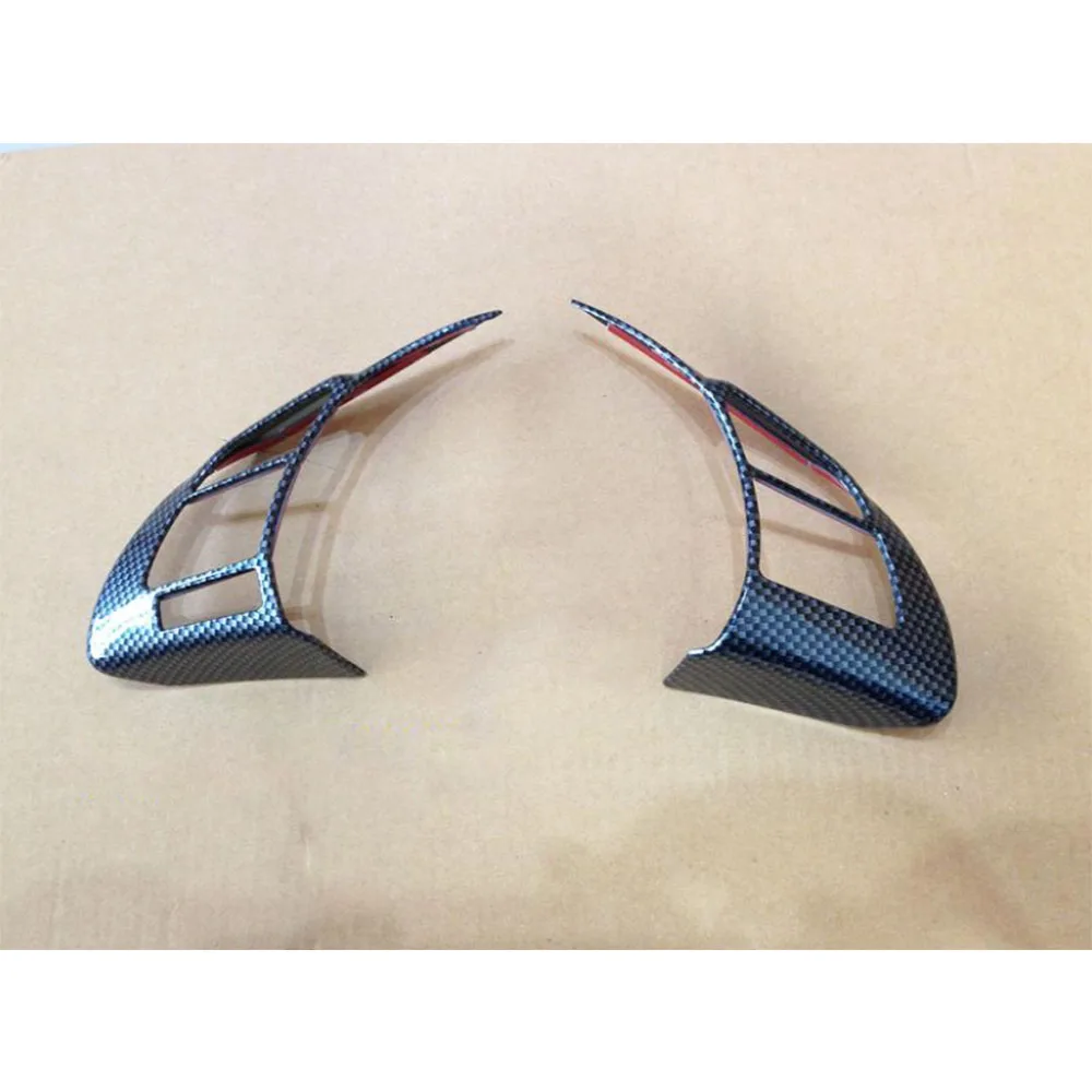 Car Detector Stick Styling ABS Plastic Steering Wheel Interior Kit Trim Lamp Frame For Mazda CX-5 CX5 2012 2013 2014 2015 2016