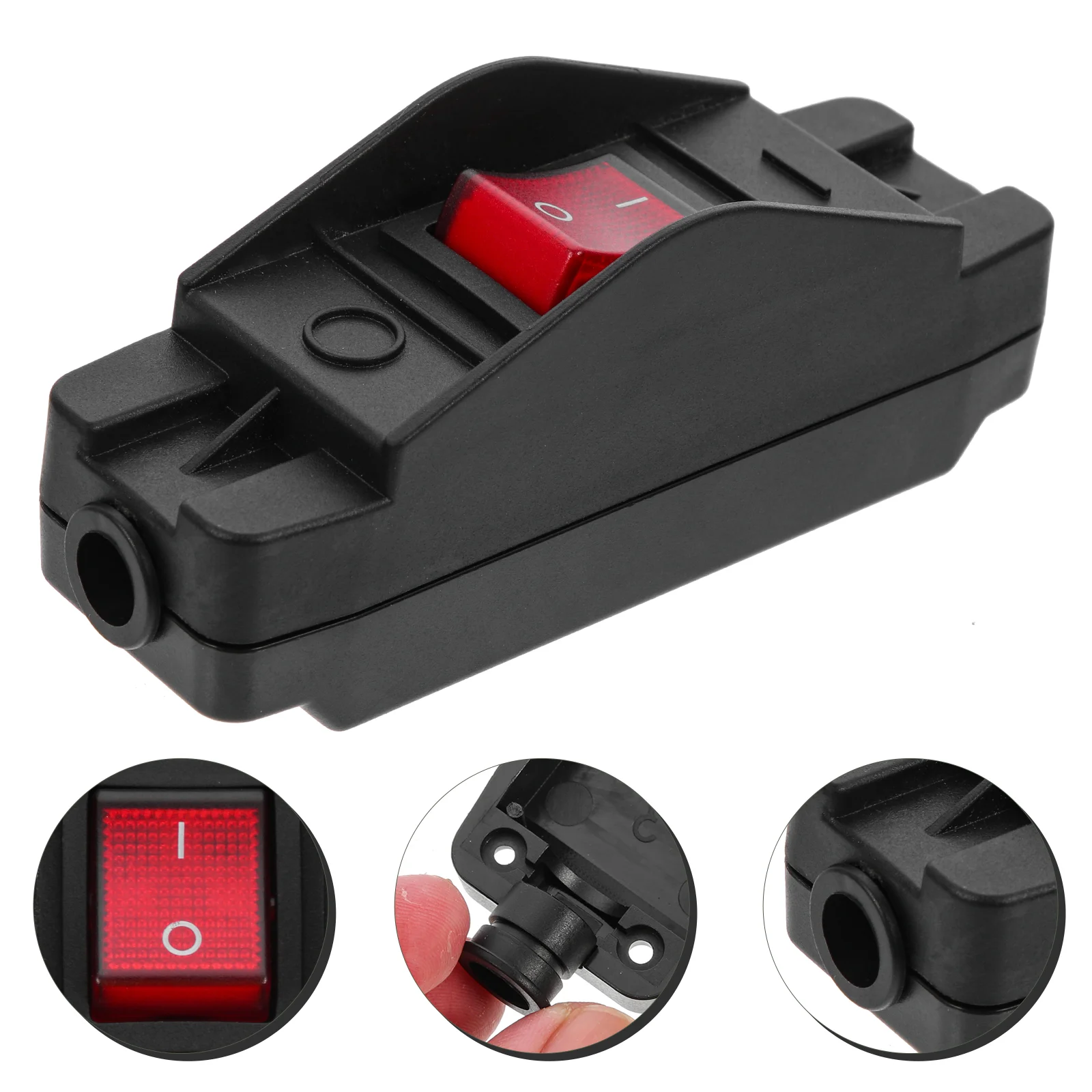 Up Down Switch Rocker The Lamp Replacement Ship Type Power Off Abs Extension Cord