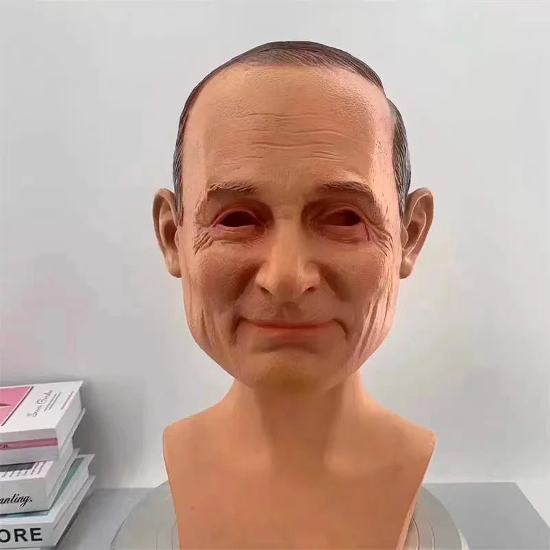 

Halloween Coaplay Creepy Funny Celebrity Putin Headgear Character Latex Mask Imitation Show