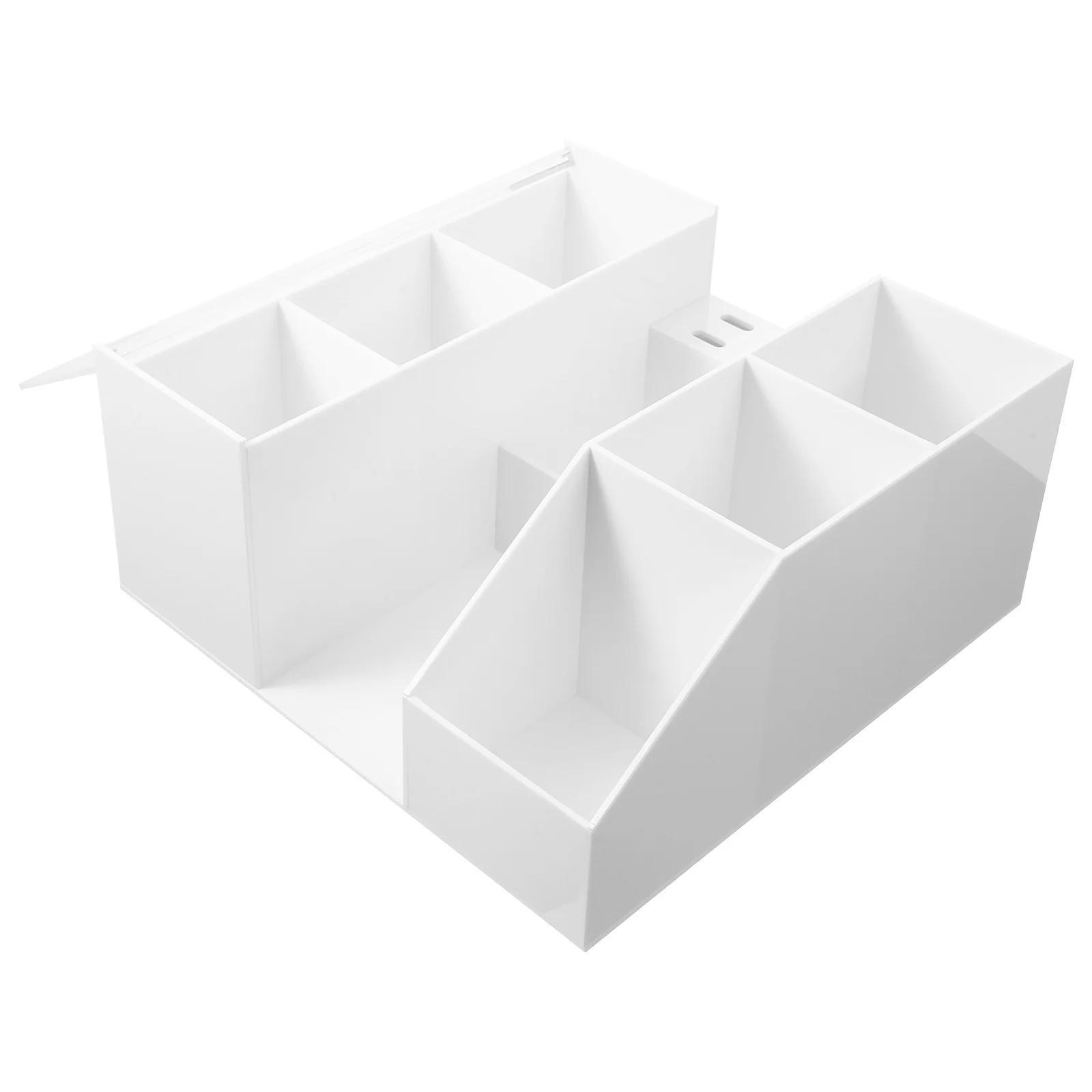 Acrylic Eyelash Tools Storage Box Desktop Organizer Lash Tweezers Holder Tools Stand Makeup Storage Holder for Salon