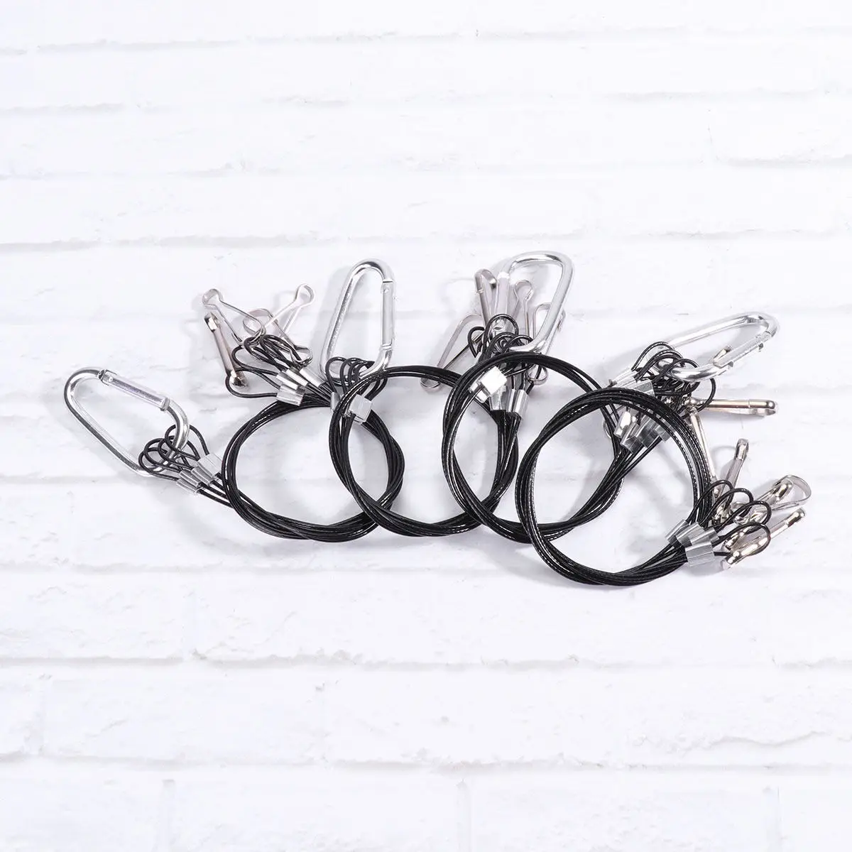 

Комплект из 4 шт. подвесных тросов для фитоламп, стальной провод 1,5 мм, длина 400 мм, для LED-освещения аквариумов и гидропонных установок, легкий вес