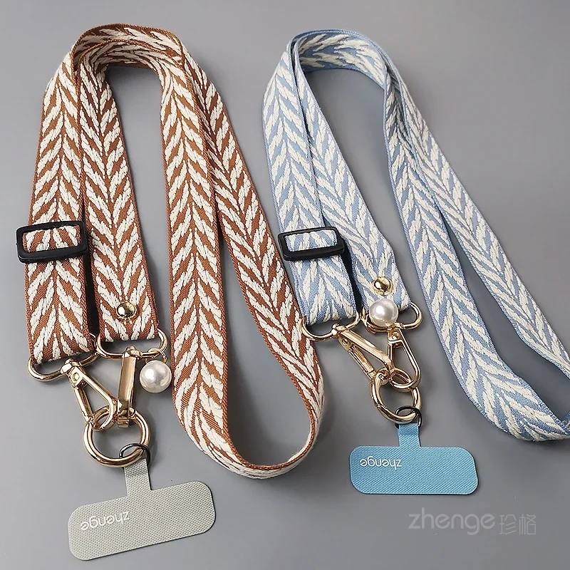 Mobile Phone Lanyard Crossbody Can Be Carried As A Long Style, Suitable for Women's Outdoor Anti Loss and Anti-theft Lanyards