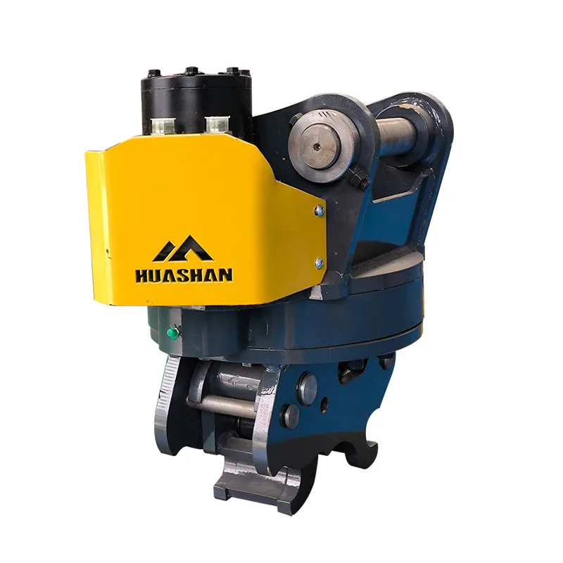 Excavator hydraulic rotary quick connection 360 ° universal quick connection integrated casting accessory quick change joint