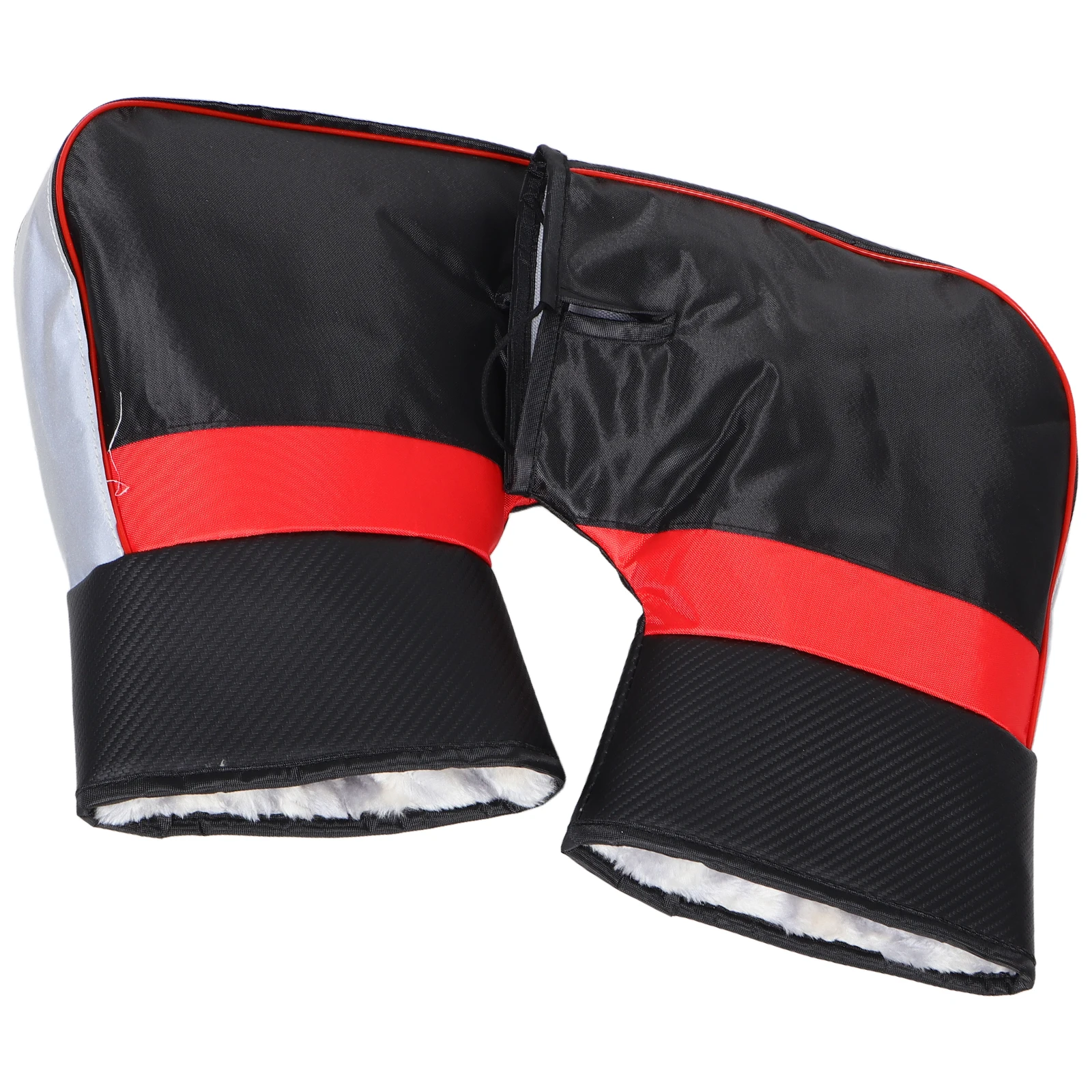 

1Pair Electric Bike Handlebar Covers Winter Windproof Thickened Hand Warmers for Scooter Motorcycle Cold Weather Riding Gear