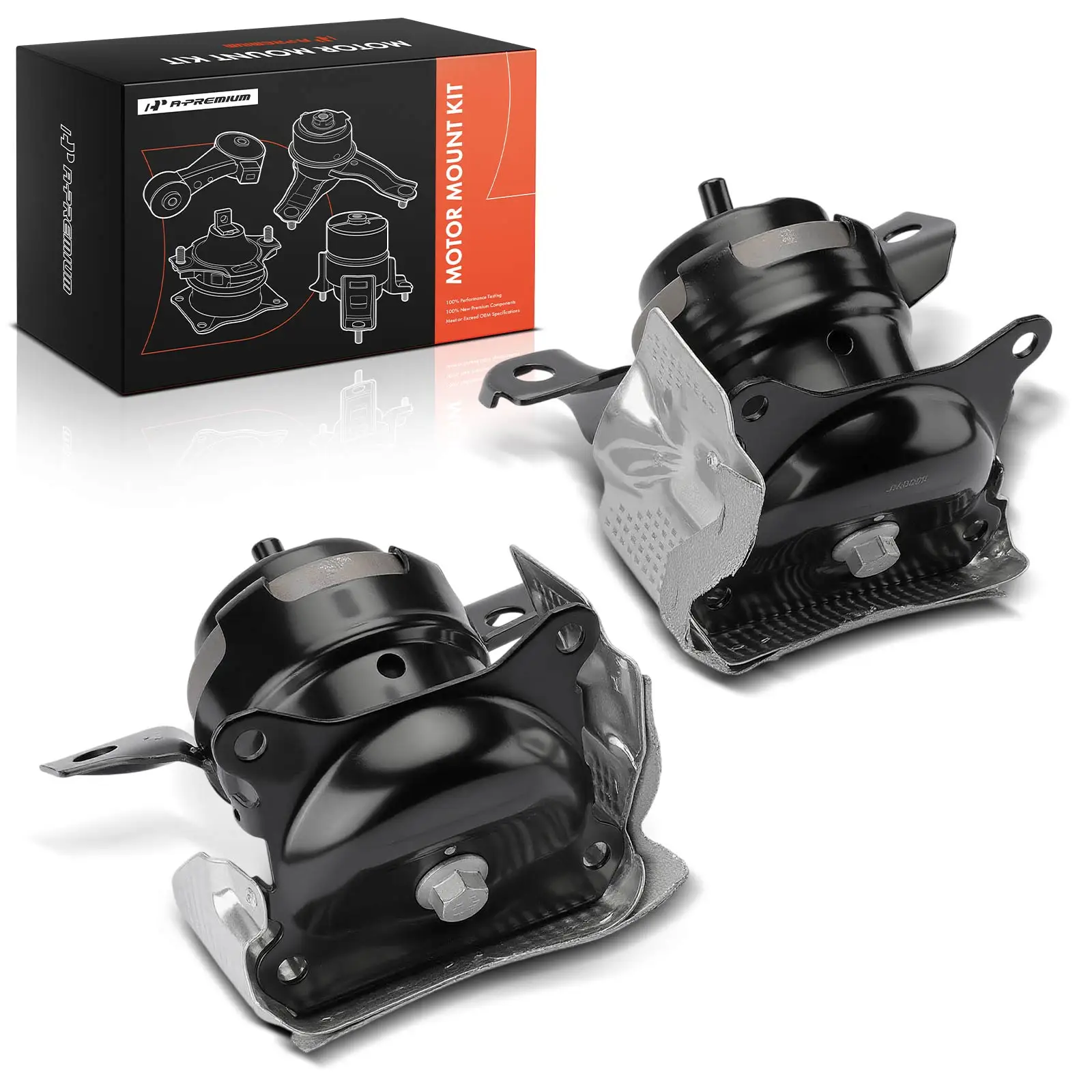 A-Premium 2pcs Front Side Engine Mount for Chevrolet Silverado 1500 2019-2025 Tahoe 2021-2024 GMC Sierra 1500 2019-2025 Yukon