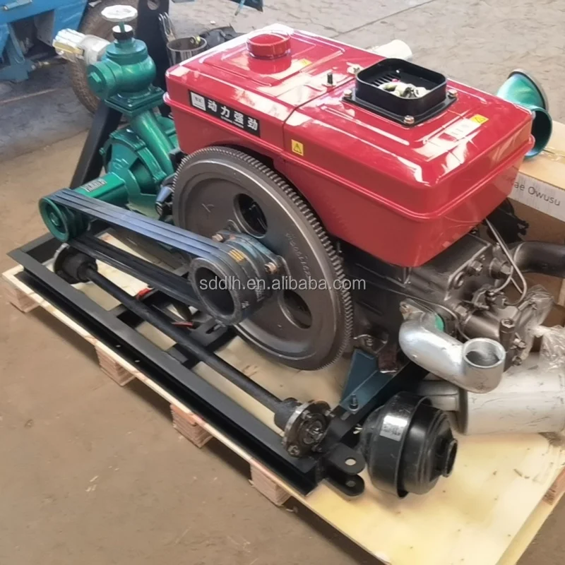 

Centrifugal Agricultural River Irrigation System High-Pressure Diesel Irrigation Water Pump Iron Motor Power Rated