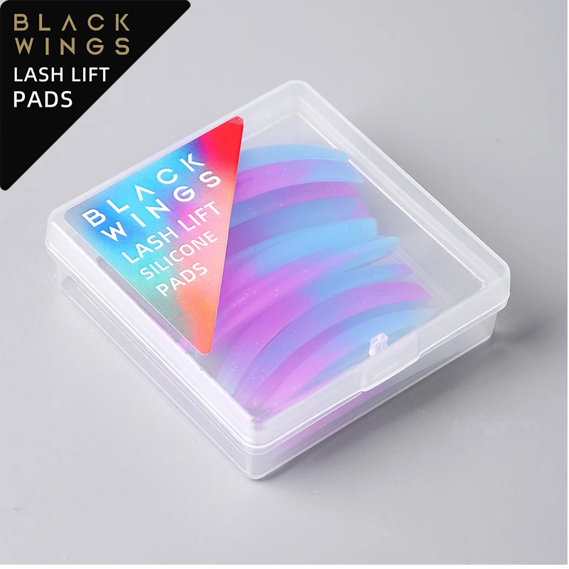 8PAIRS  Blackwings Eyelashlift Silicone Pads LashLifting 3D Lash Curler Perming Makeup Tool