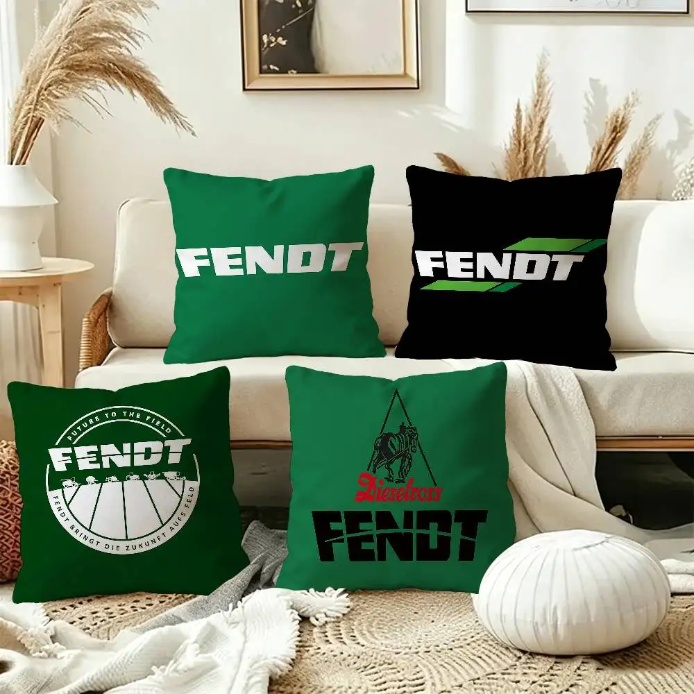 Farming Tractor Fendt Personalized Pillow Cover Kids Bedroom Wild Party Decor Pillowcase kid Birthday shower Gift
